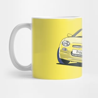 MG Rover MGF Trophy Yellow Mug